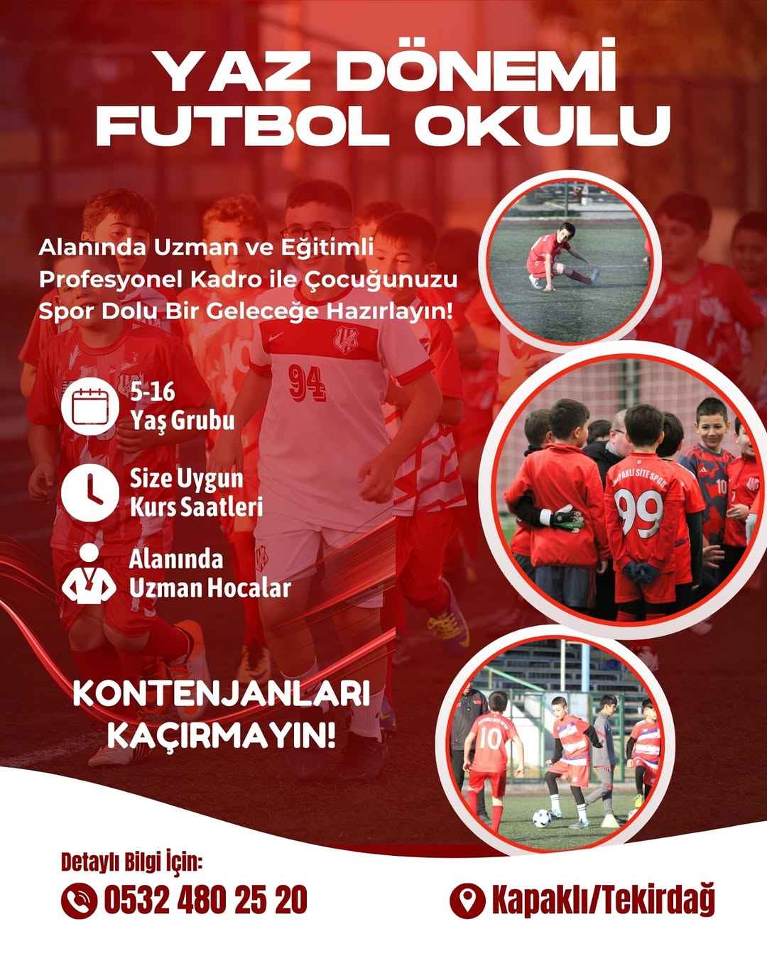 Kapaklı Site Spor Altyapı